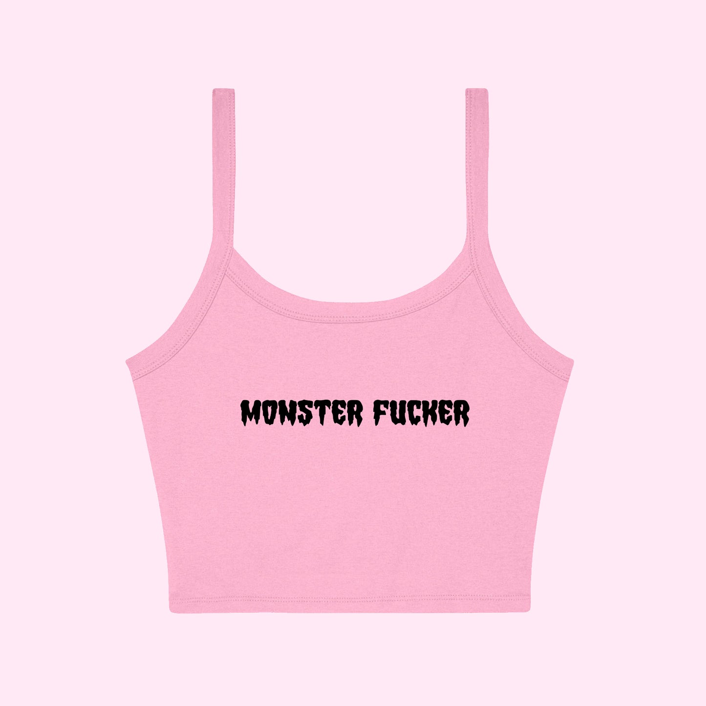 Monster Fucker Cropped Tank Top