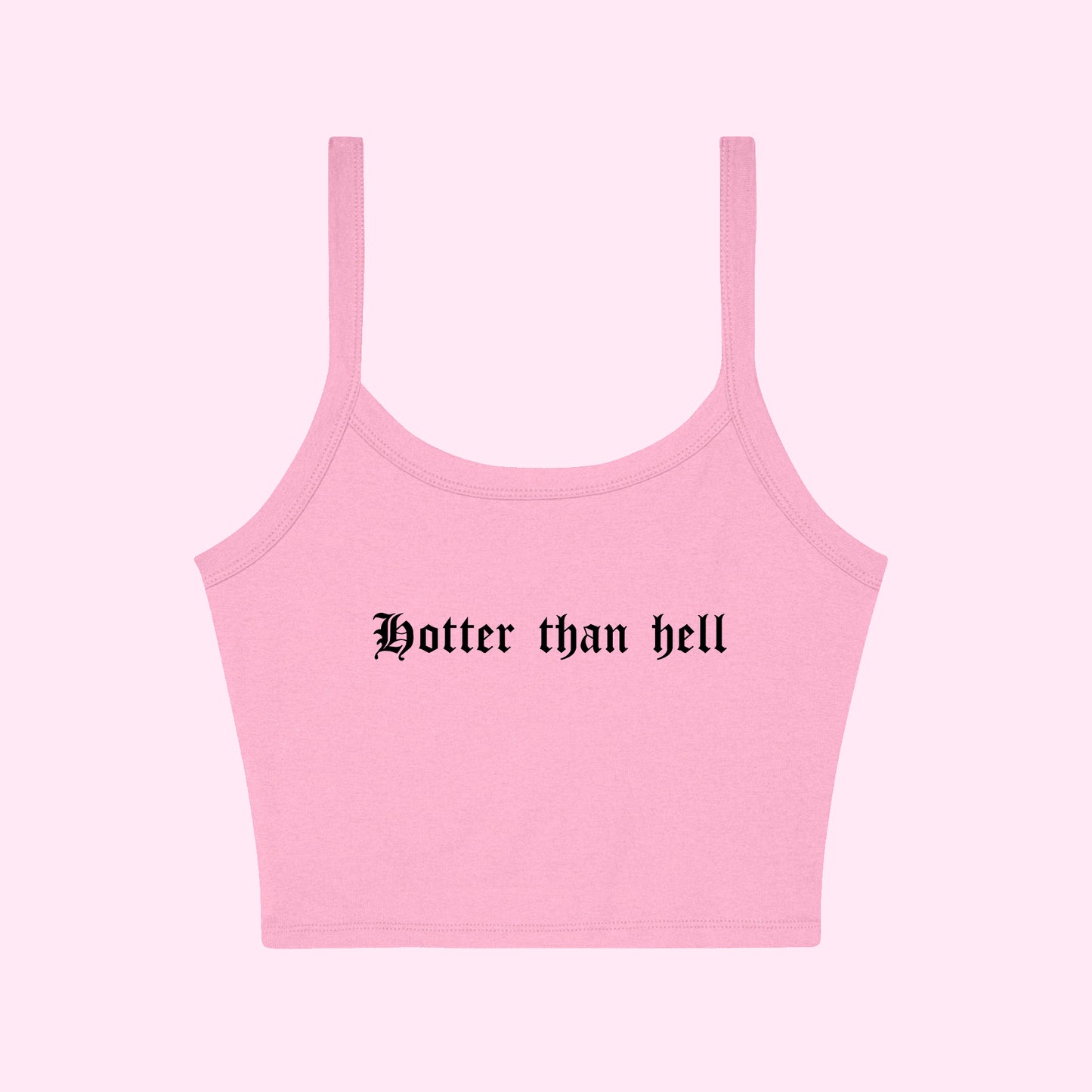 Hotter Than Hell Cropped Tank Top