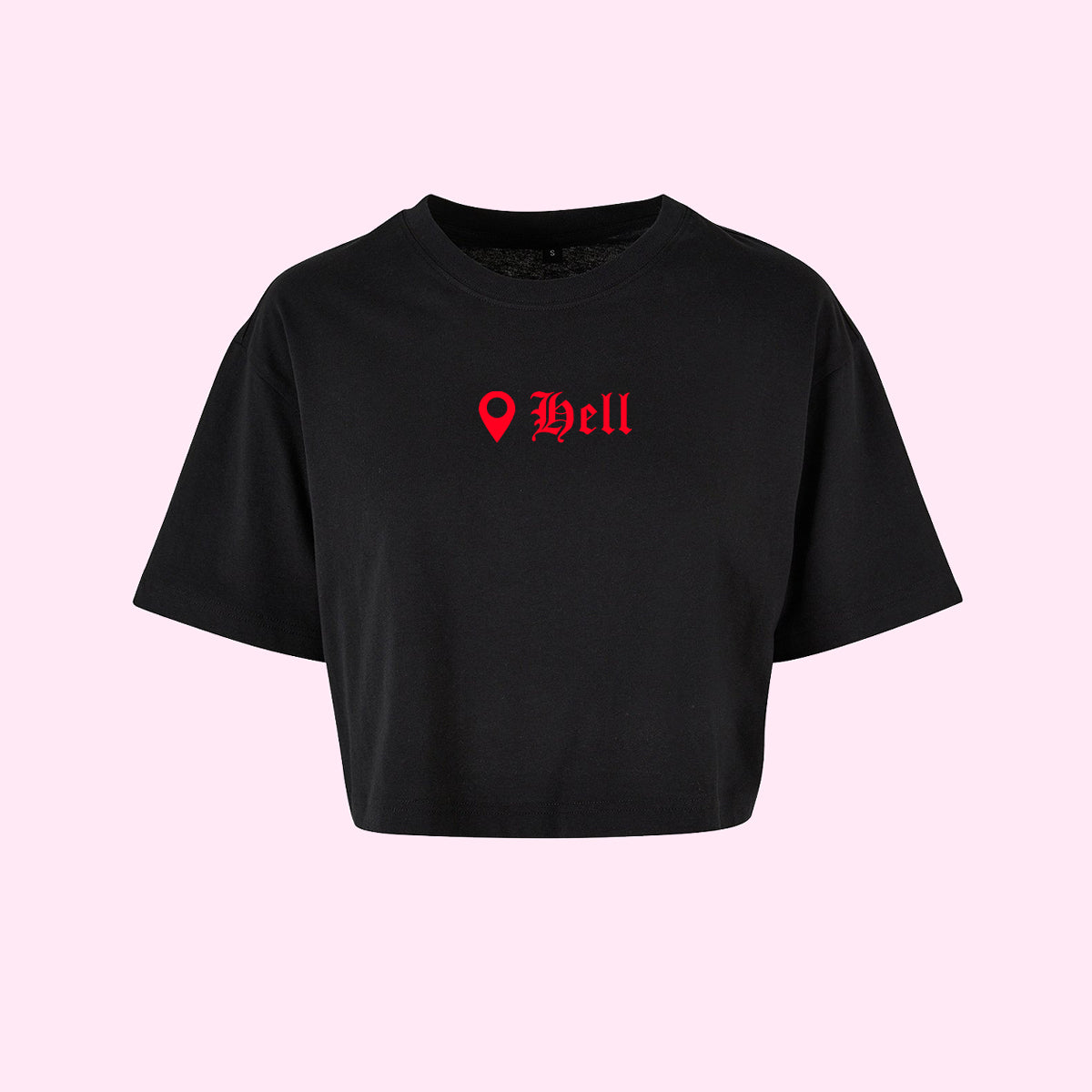 Hell Location Crop Top