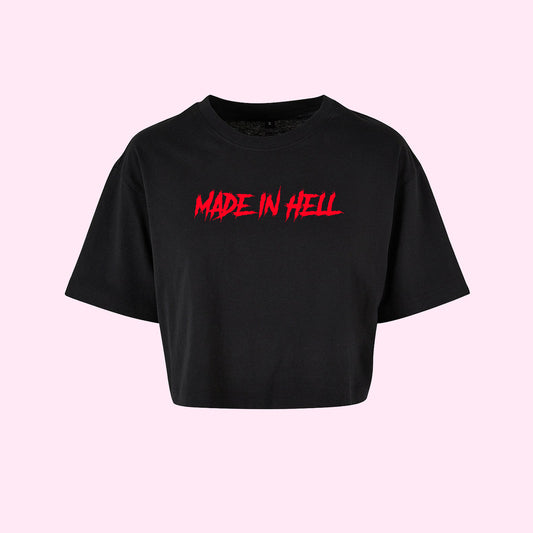Made In Hell Crop Top