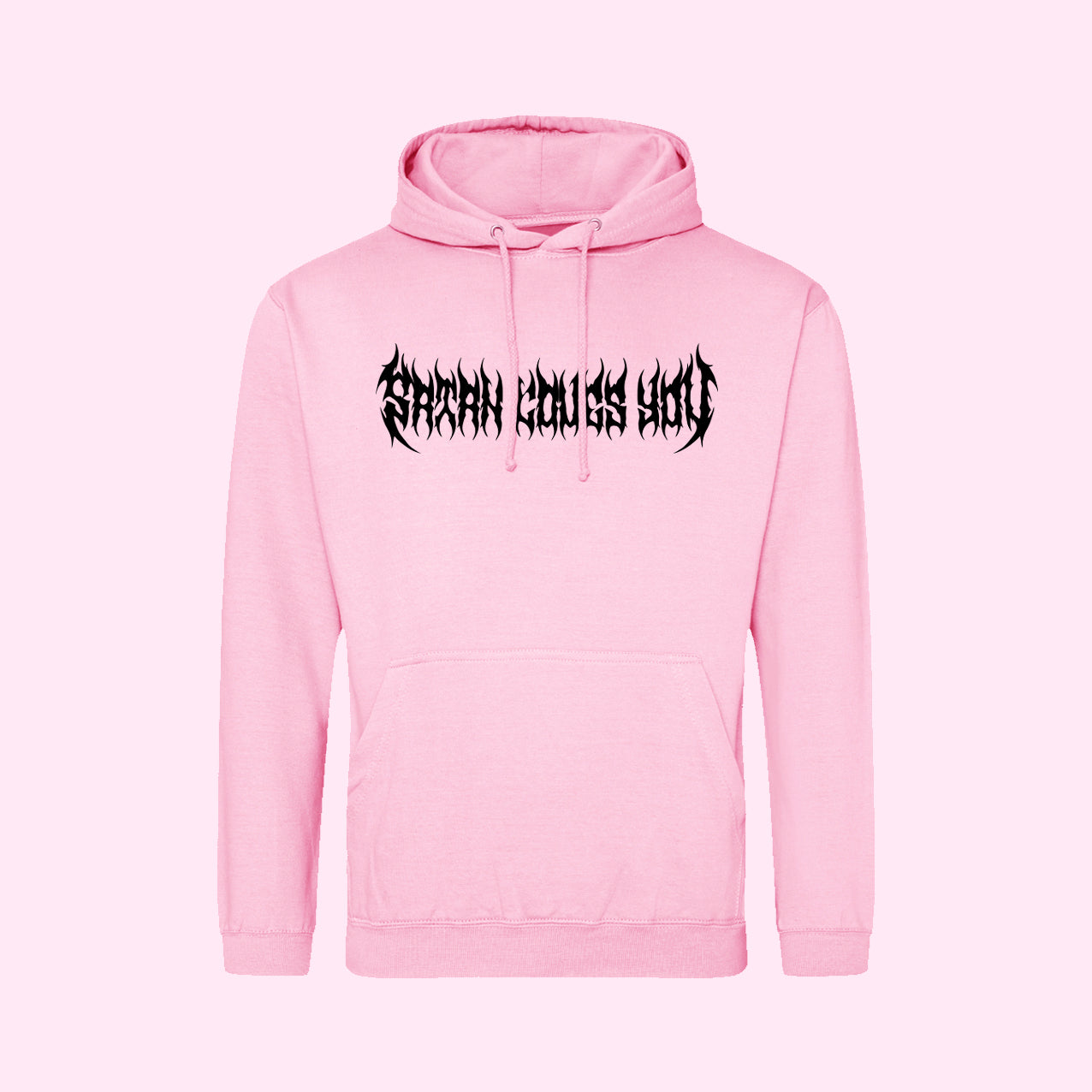 Satan Loves You Metal Hoodie