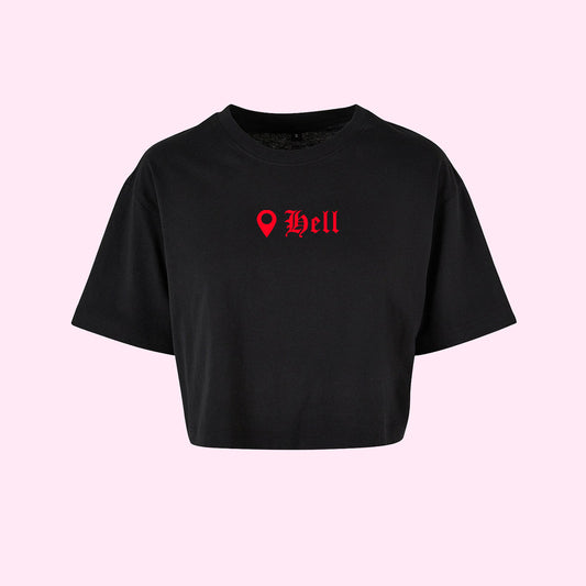 Hell Location Crop Top