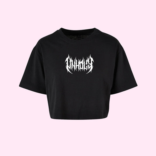 Unholy Metal Crop Top