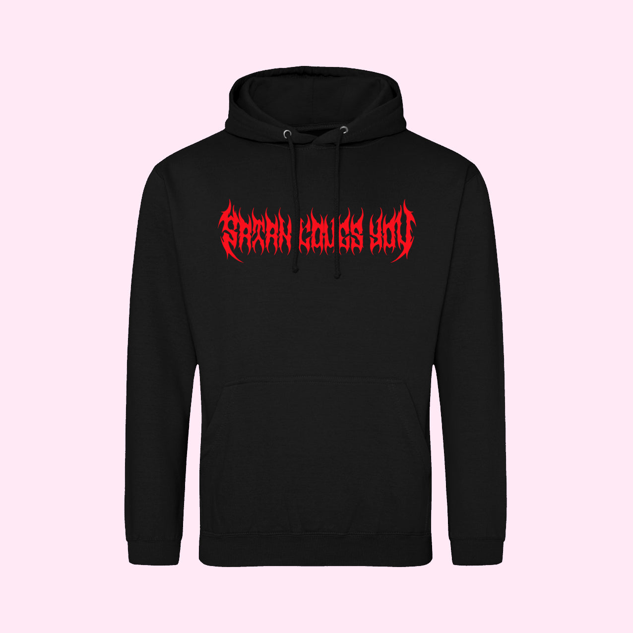 Satan Loves You Metal Hoodie